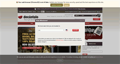 Desktop Screenshot of decantalo.com